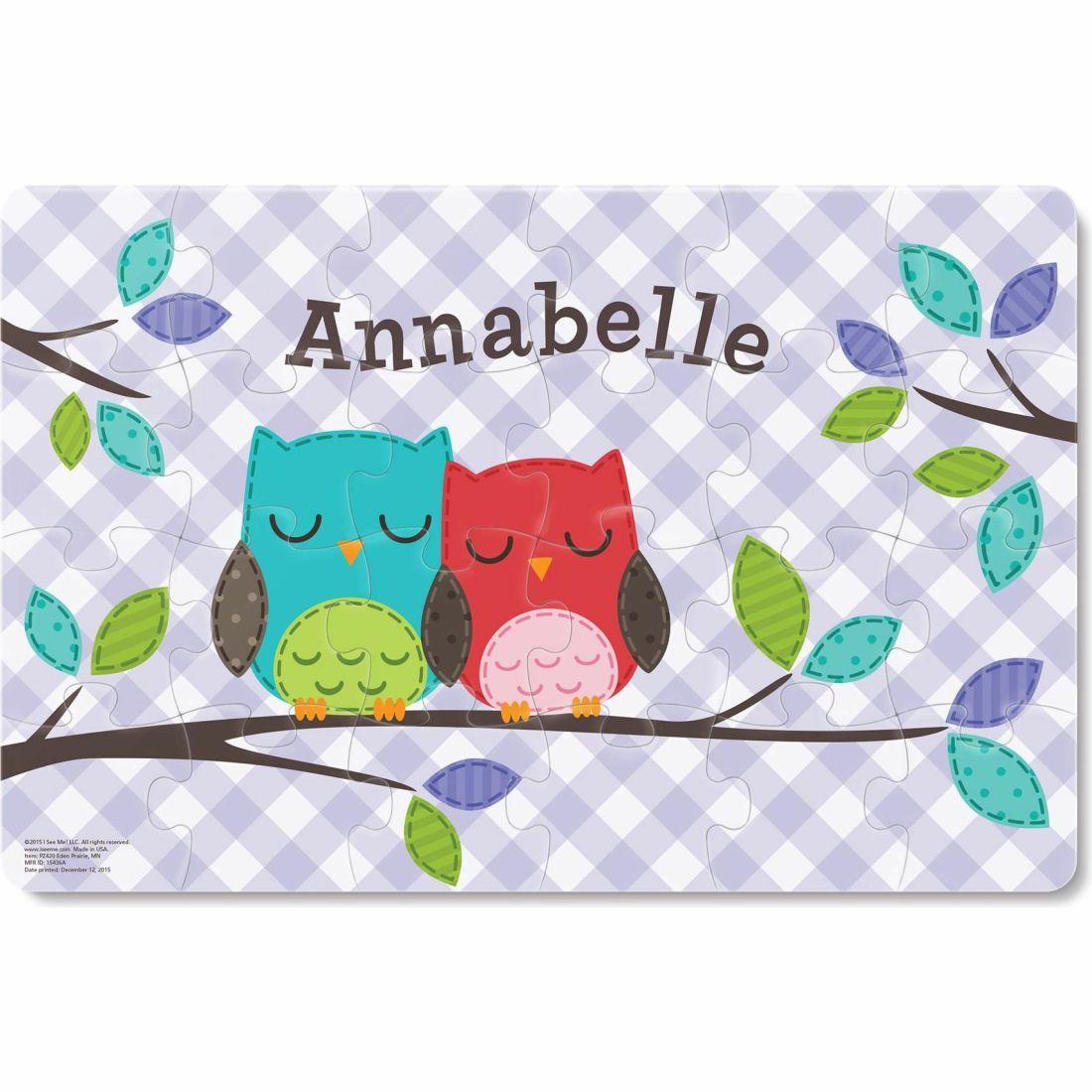 Gingham Owl | Puzzles Imaginative Learning Multi