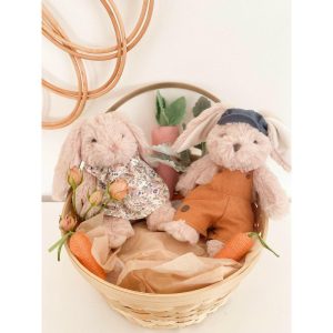 Grace Bunny, Floral | Plush Baby & Toddler Multi