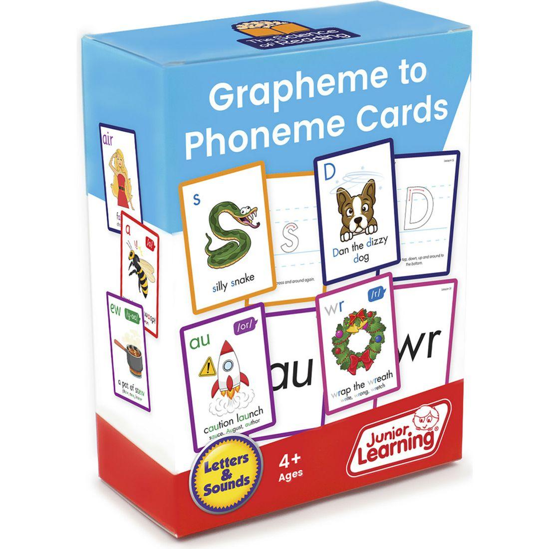 Grapheme To Phoneme Flashcards – Print | STEM Toys Kids Multi