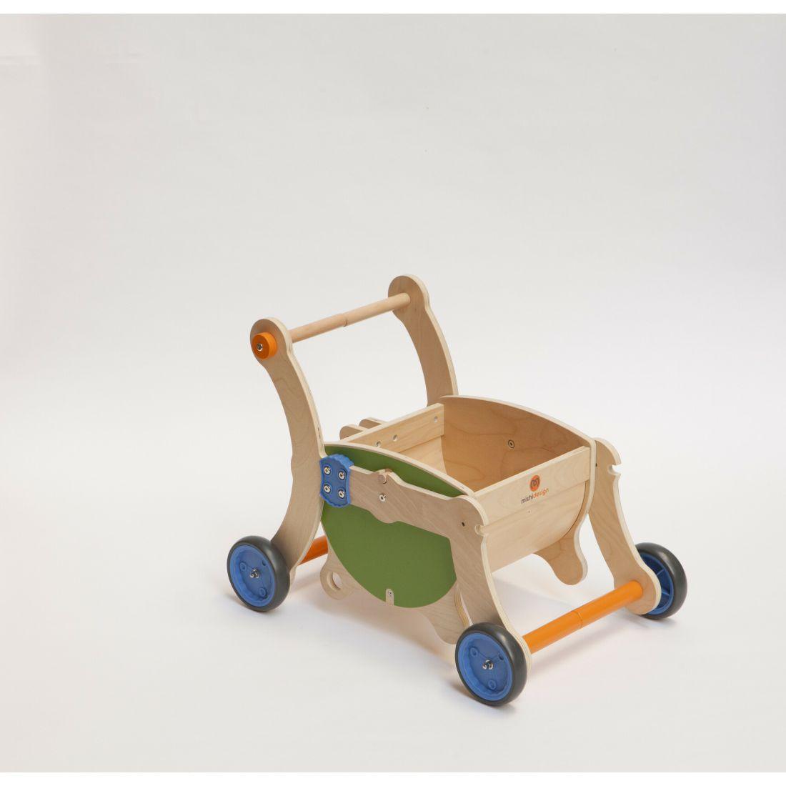 Grow Up Baby Walker | Push & Pull Baby & Toddler Green