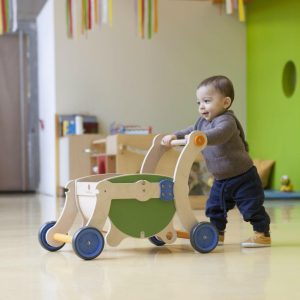 Grow Up Baby Walker | Push & Pull Baby & Toddler Green