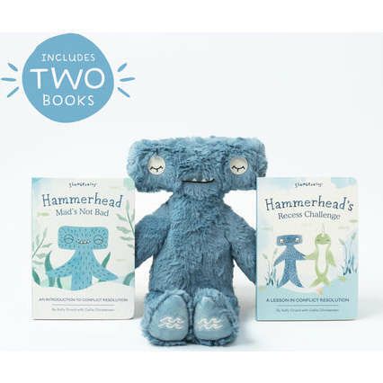 Hammerhead’S Conflict Resolution Set – Kin | Books Baby & Toddler Blue