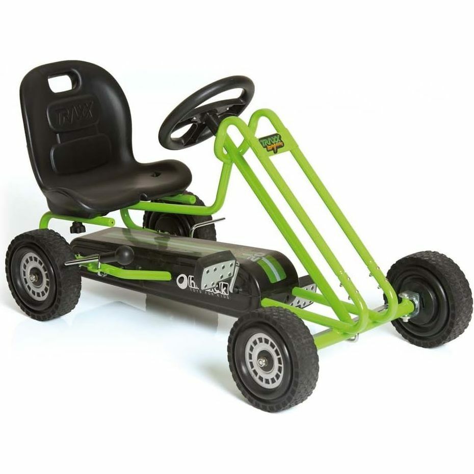 Hauck Lightening Pedal Car, Green | Ride-Ons Outdoor Ride-Ons