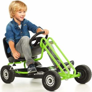 Hauck Lightening Pedal Car, Green | Ride-Ons Outdoor Ride-Ons