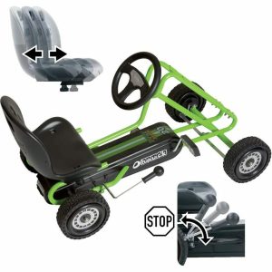 Hauck Lightening Pedal Car, Green | Ride-Ons Outdoor Ride-Ons