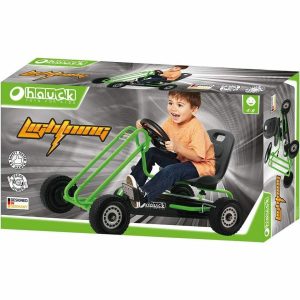 Hauck Lightening Pedal Car, Green | Ride-Ons Outdoor Ride-Ons