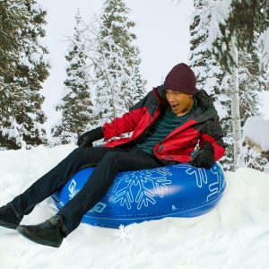 Heavy Duty 48" Snow Tube | Yard & Lawn Games Outdoor Blue