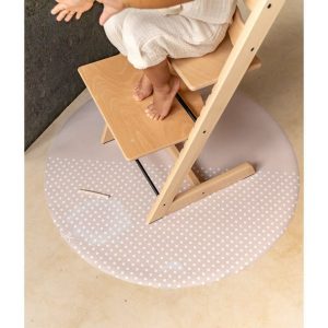 High Chair Splat Matspotted Series, Clay | Activity Gyms & Playmats Activity Gyms & Playmats Activity Gyms & Playmats