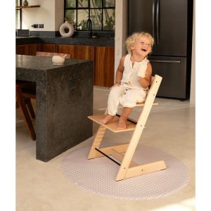 High Chair Splat Matspotted Series, Clay | Activity Gyms & Playmats Activity Gyms & Playmats Activity Gyms & Playmats