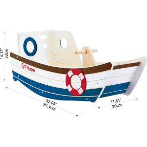 High Seas Wooden Toddler Rocking Ride-On, Baby & Kids | Ride-Ons Outdoor Multi