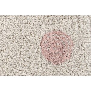 Hippy Dots Washable Rug, Natural/Vintage Nude | Activity Rugs Activity Rugs Activity Rugs