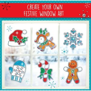 Holiday Easy Sparkle Window Art | Arts & Crafts Arts & Crafts Arts & Crafts