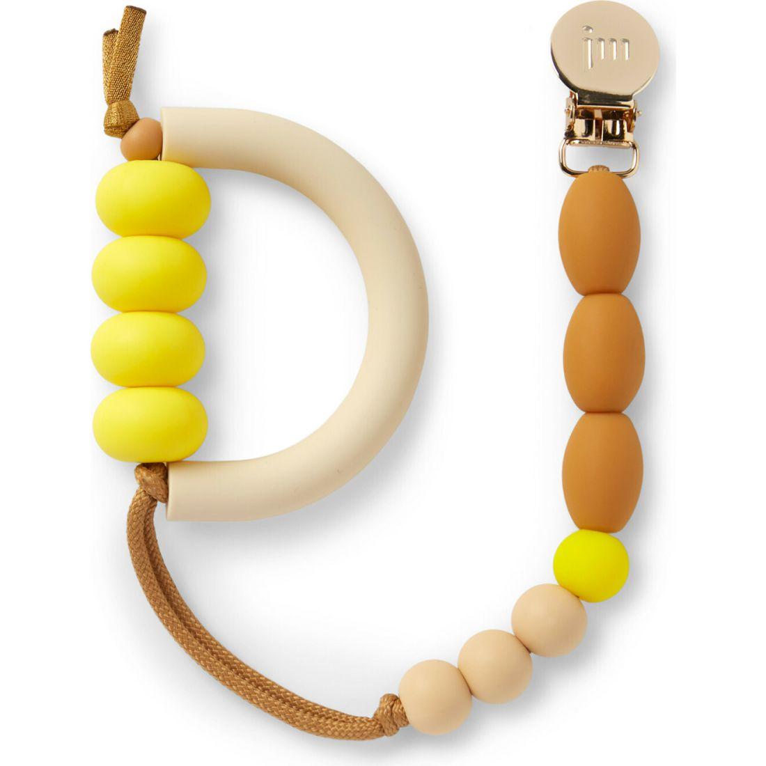 Honey Arch Teether + Clip Set | Teethers & Rattles Baby & Toddler Tan