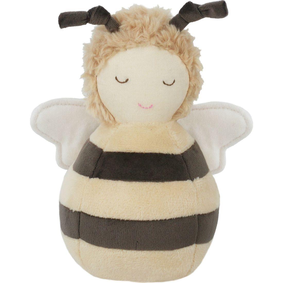 Honey Bee Chime Toy, Yellow And Black | Plush Kids Plush