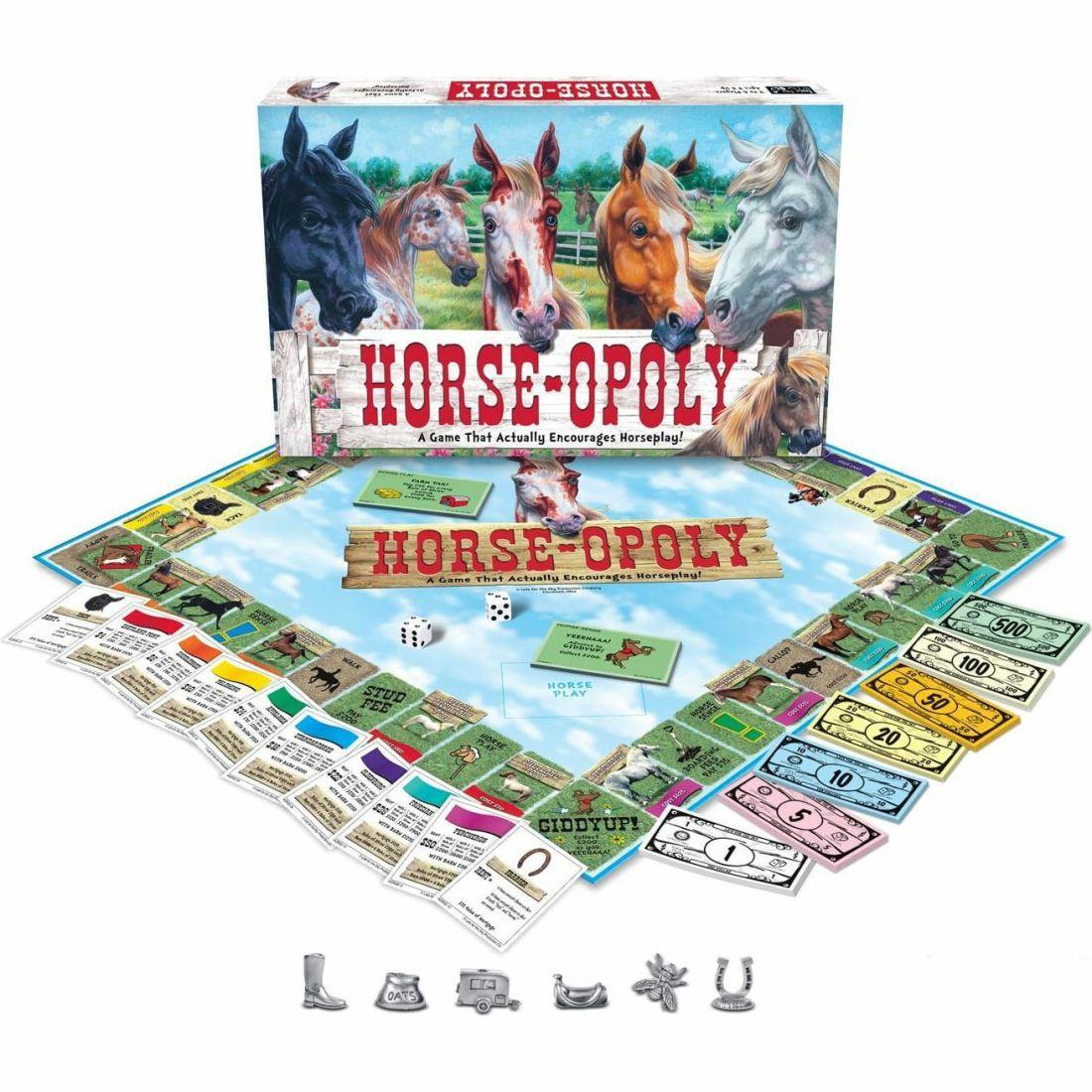 Horse-Opoly Board Game | Games Games Games