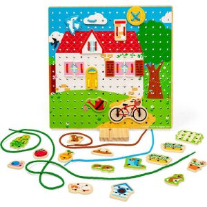 House Lace-A-Shape – Fsc 100% | Educational Toys Educational Toys Educational Toys