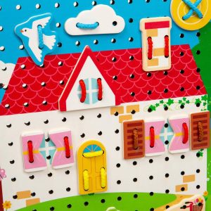 House Lace-A-Shape – Fsc 100% | Educational Toys Educational Toys Educational Toys