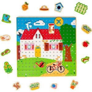 House Lace-A-Shape – Fsc 100% | Educational Toys Educational Toys Educational Toys