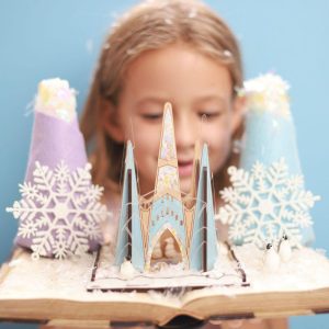 Ice Castle Model Building Kit | Building Toys Building Toys Blue