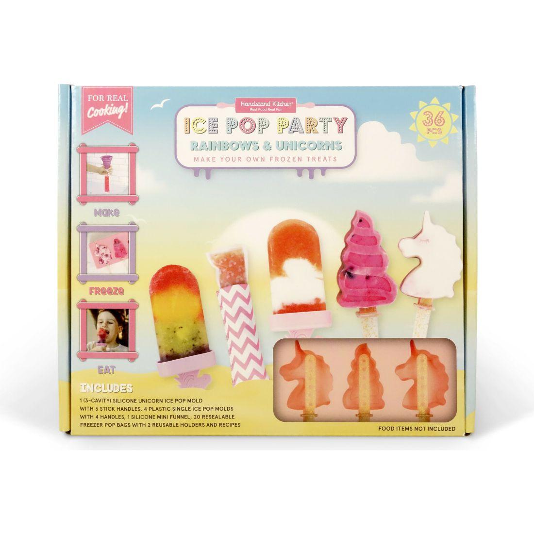 Ice Pop Party Rainbows And Unicorns, Purple And Pink | Play Food & Accessories Kids Multi