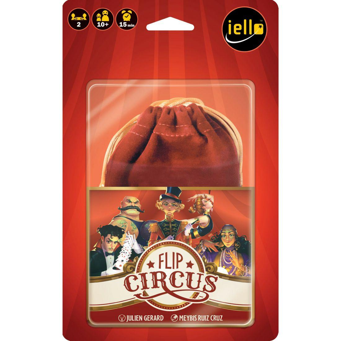 Iello: Flip Circus – Competitive Puzzle Token & Tile Game, Ages 10+, 2 Players | Games Games Games