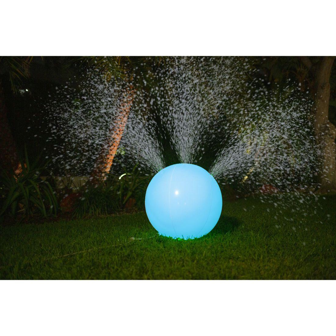 Illuminated Led Sprinkler Ball, Multi | Yard & Lawn Games Outdoor Multi