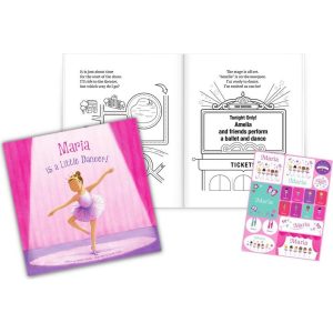 I’M A Little Dancer Personalized Book, Coloring Book And Sticker Gift Set | Books Books Books