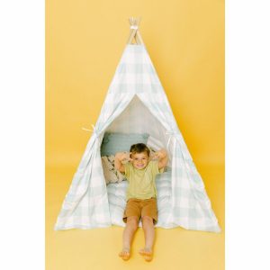 Jesse Play Tent, Sea Foam | Play Tents & Playhouses Imaginative Learning Play Tents & Playhouses