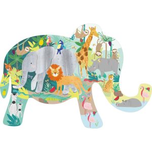 Jungle Friends 40-Piece Puzzle | Puzzles Imaginative Learning Multi