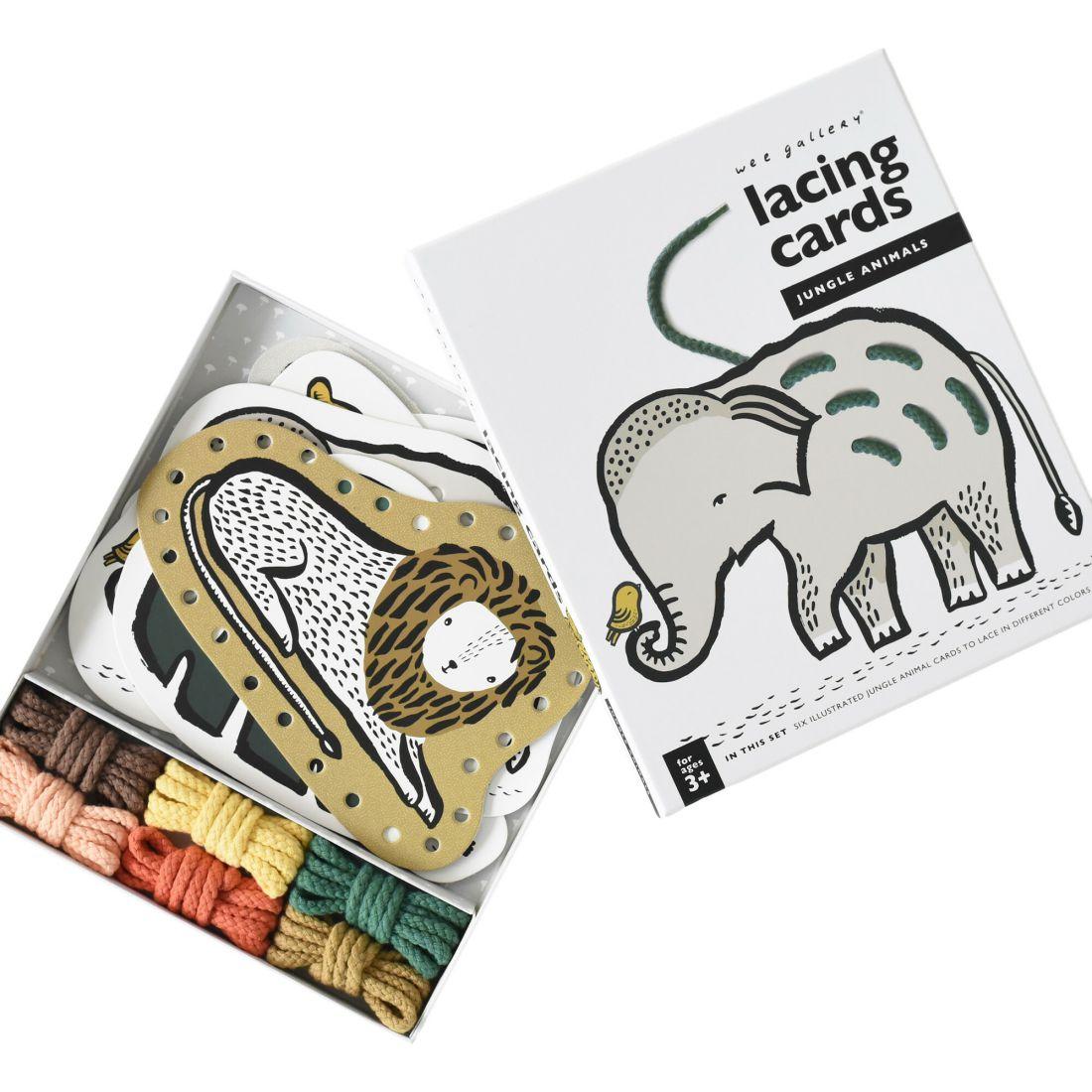 Jungle Lacing Cards | Educational Toys Educational Toys Educational Toys