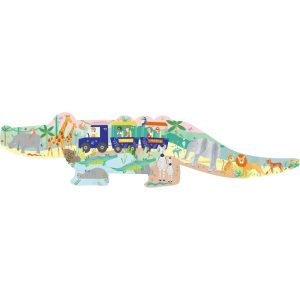 Jungle Safari 20-Piece Puzzle | Puzzles Imaginative Learning Multi