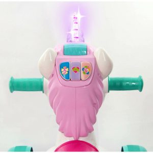 Kiddieland Light N Sounds Magical Ride-On Unicorn | Ride-Ons Baby & Toddler Multi