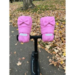 Kids Bows Scooter Warmmuffs, Hot Pink | Scooters Outdoor Pink