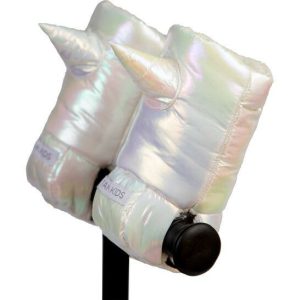 Kids Unicorn Scooter Warmmuffs, Iridescent | Scooters Outdoor Metallic