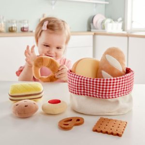 Kitchen Bread Basket Food Playset, 9 Pieces | Play Food & Accessories Kids Multi