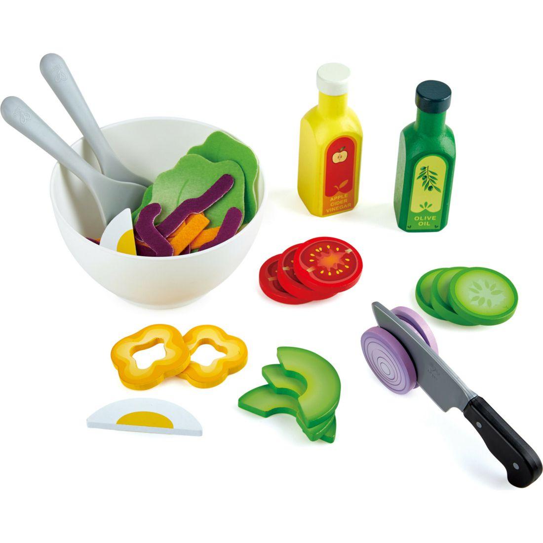 Kitchen Food Playset: Healthy Salad | Play Food & Accessories Kids Multi