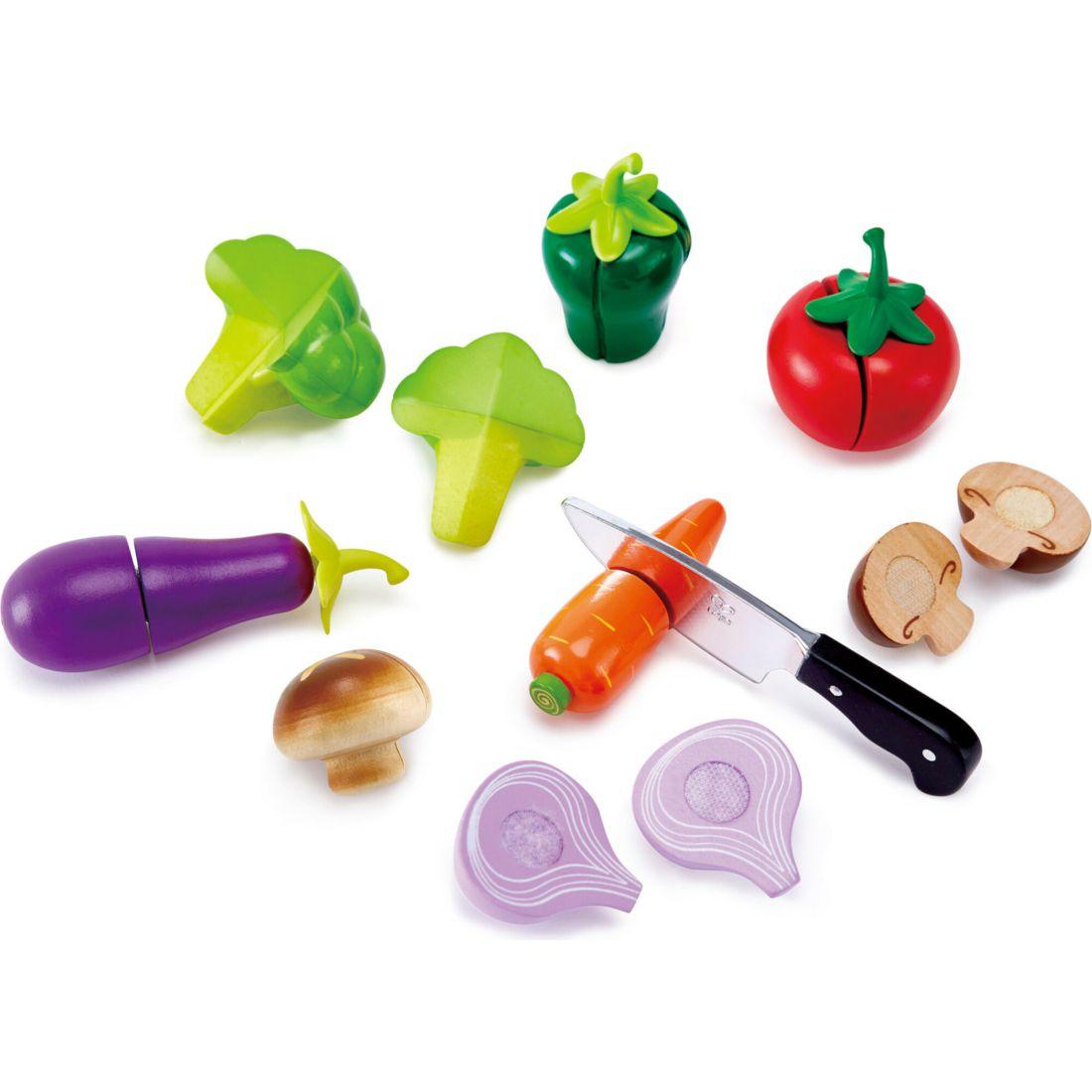 Kitchen Garden Vegetablea Food Playset, 8 Pieces | Play Food & Accessories Kids Multi