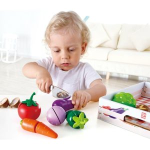 Kitchen Garden Vegetablea Food Playset, 8 Pieces | Play Food & Accessories Kids Multi