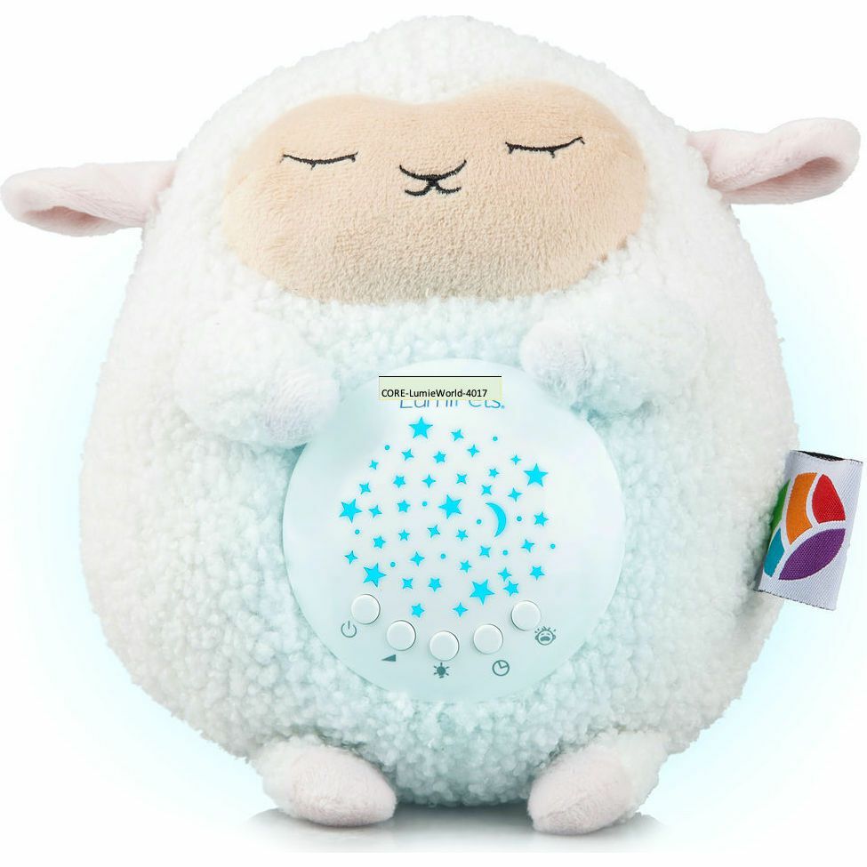 Lamb Plush Sound Soother, White | Infant Development Baby & Toddler Infant Development