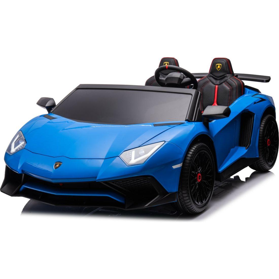 Lamborghini Aventador Sv 24V Brushless Motor Blue | Ride-Ons Outdoor Blue