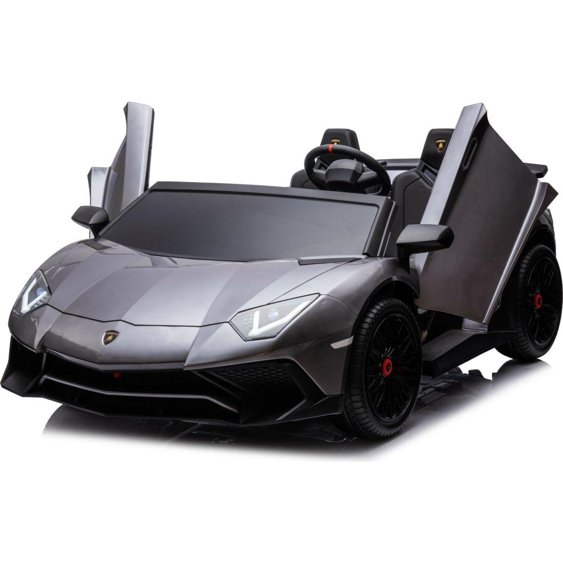 Lamborghini Aventador Sv 24V Brushless Motor Grey | Ride-Ons Outdoor Grey