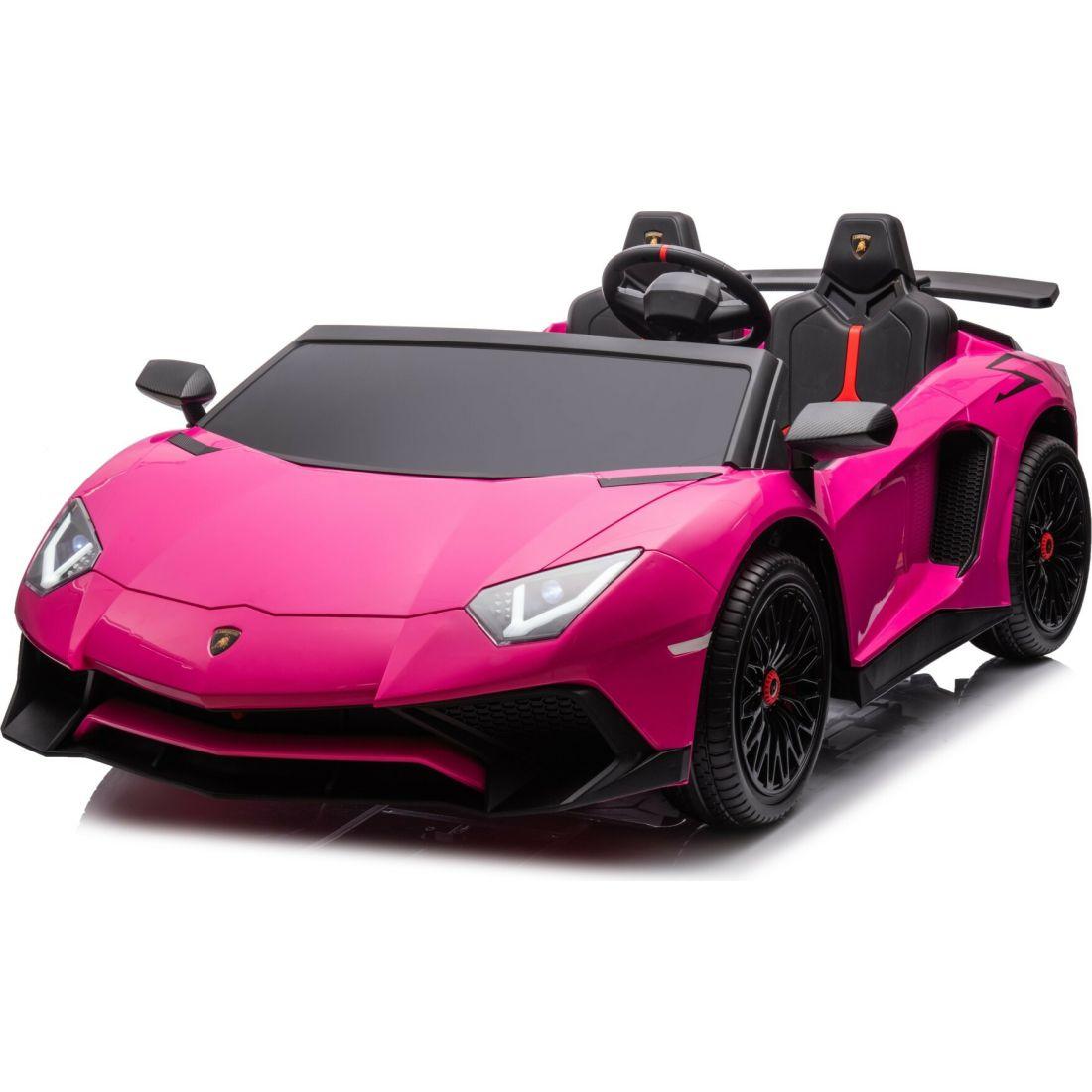 Lamborghini Aventador Sv 24V Brushless Motor Pink | Ride-Ons Outdoor Pink