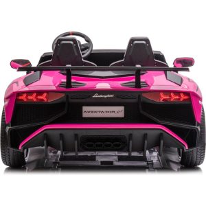 Lamborghini Aventador Sv 24V Brushless Motor Pink | Ride-Ons Outdoor Pink