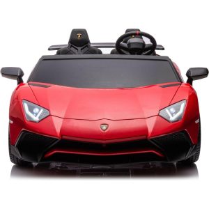 Lamborghini Aventador Sv 24V Brushless Motor Red | Ride-Ons Outdoor Red