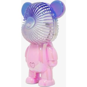 Large Rechargeable Bear Fan-Jelly Pink | Tech Toys Kids Pink