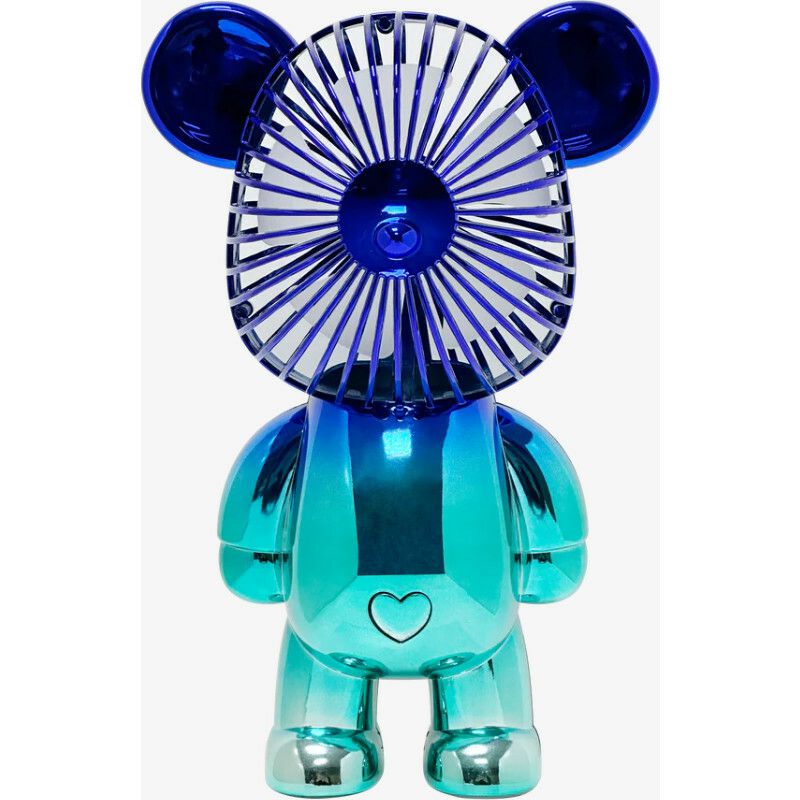 Large Rechargeable Bear Fan-Metallic Blue | Tech Toys Kids Blue