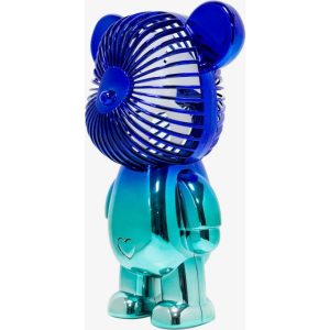 Large Rechargeable Bear Fan-Metallic Blue | Tech Toys Kids Blue