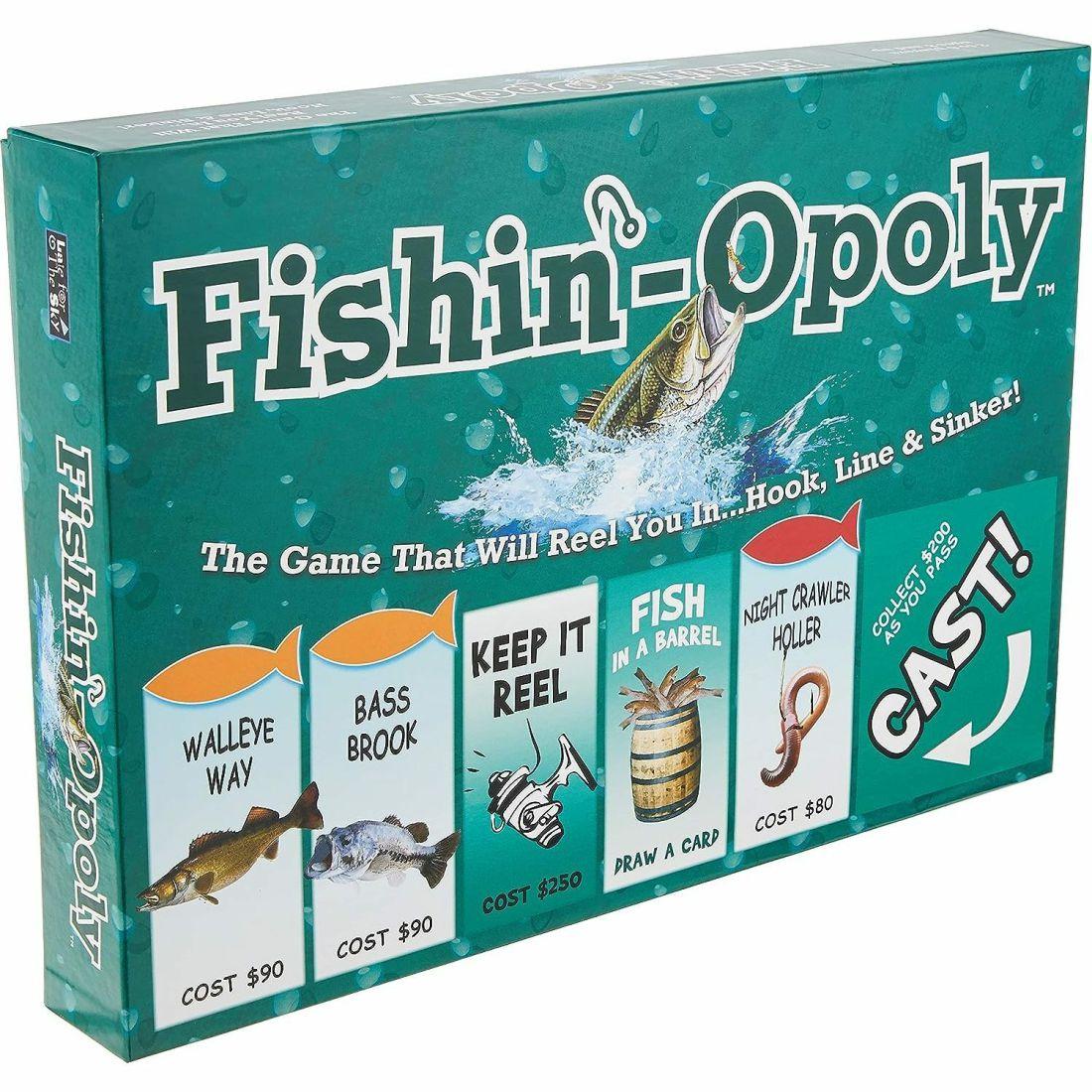 Late For The Sky Fishin’-Opoly Board Game | Games Games Games