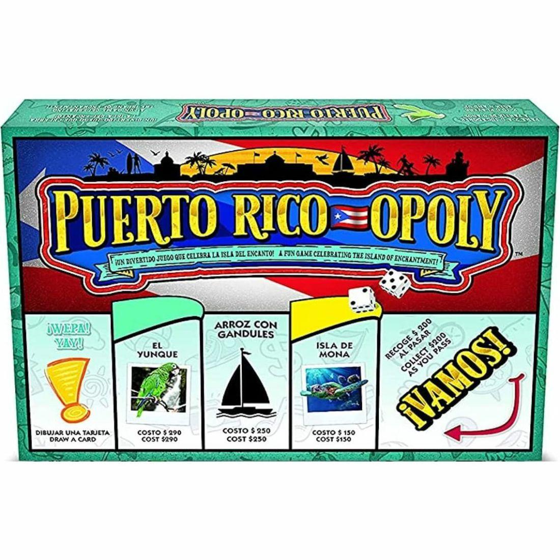 Late For The Sky: Puerto Rico-Opoly Board Game | Games Games Games