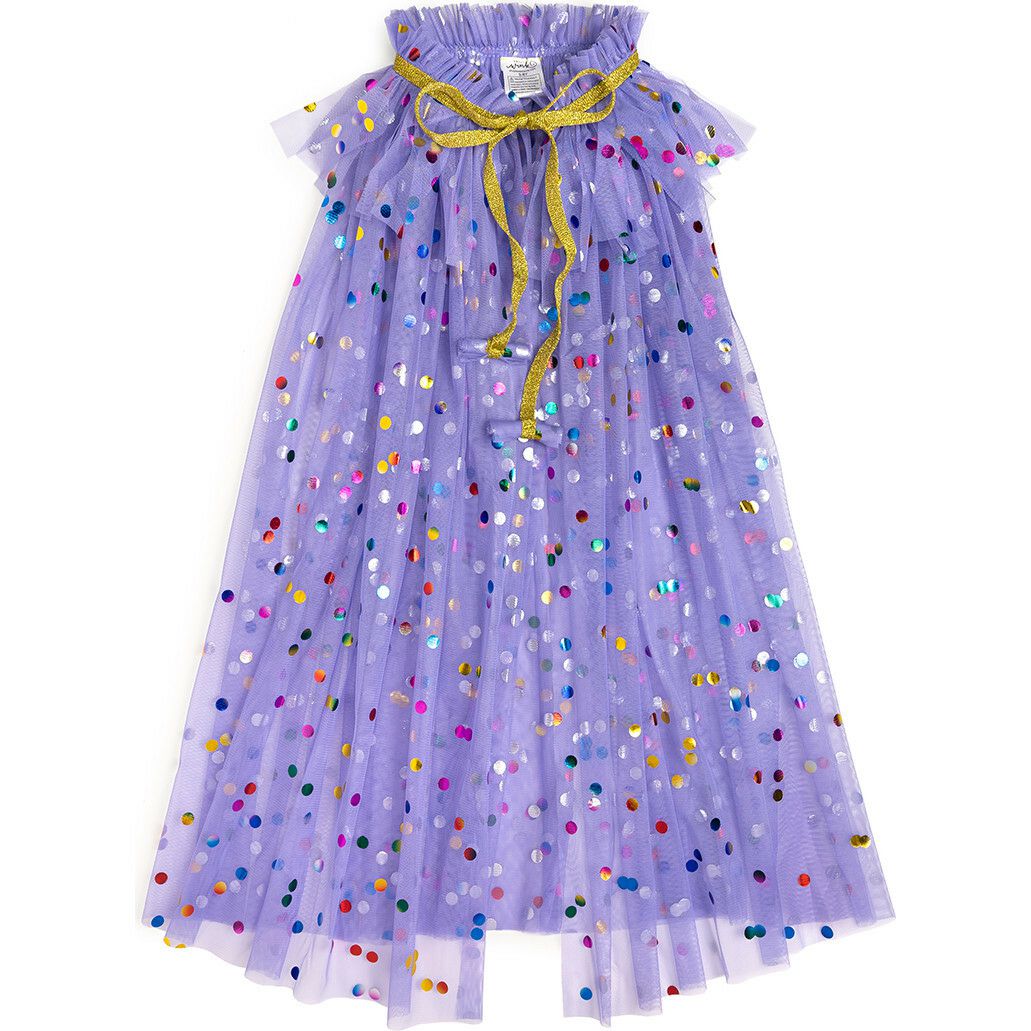 Lavender Confetti Cape, Lavender | Play Tents & Playhouses Imaginative Learning Play Tents & Playhouses